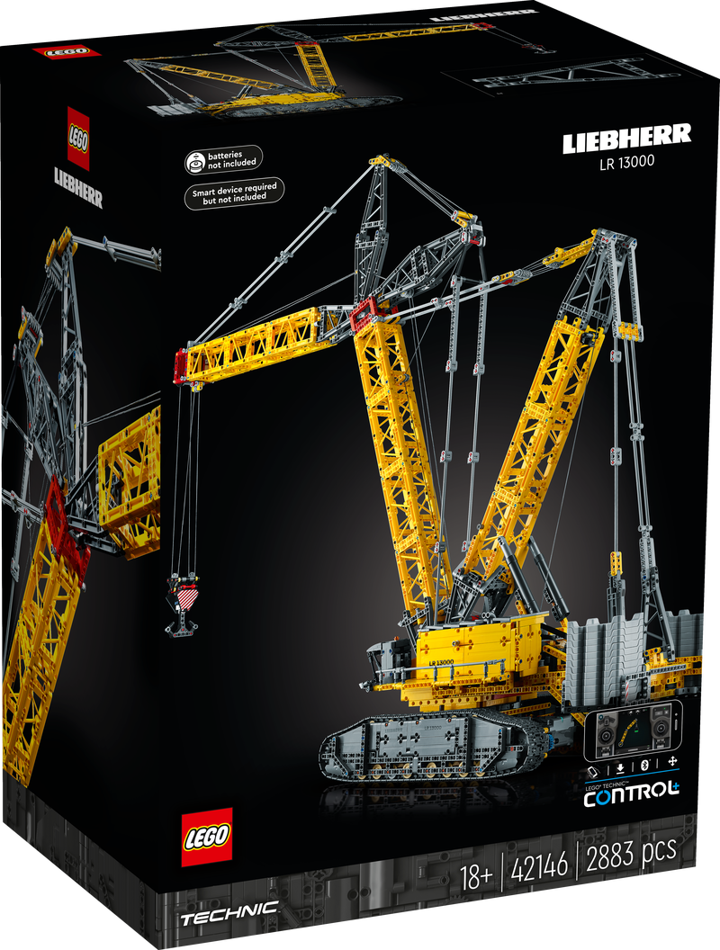 LEGO 42146 TECHNIC LIEBHERR CRAWLER CRANE LR 13000 – Toyworld Australia