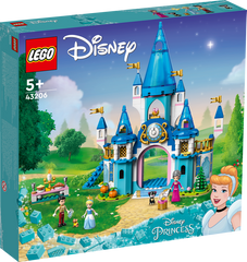 LEGO 43206 Disney Cinderella And Prince Charming’s Castle Building Kit