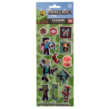 Minecraft Puffy Stickers 3 Pack