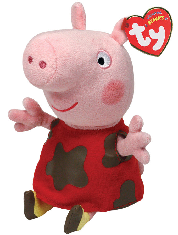 TY BEANIE BOOS - PEPPA PIG MUDDY PEPPA – Toyworld Australia