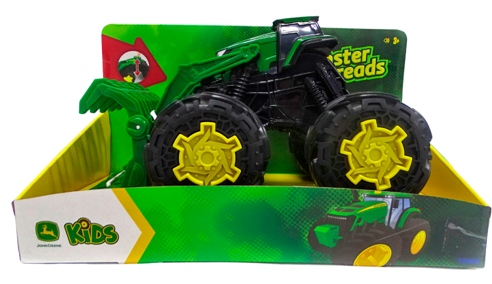 John Deere Monster Treads Rev Up Tractor