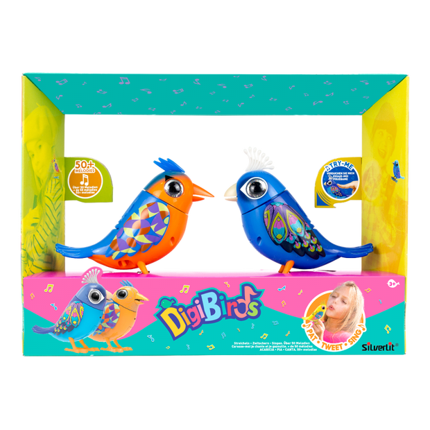 Silverlit Digibirds II Twin Pack Assorted Styles