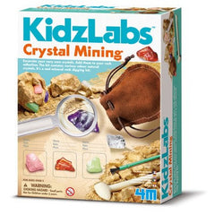 4M Kidz Labs Crystal Mining