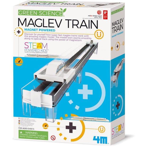 4M Green Science Eco-Engineering Maglev Train Model