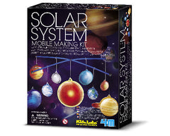 4M Kidz Labs Gid Solar System Mobile Making Kit