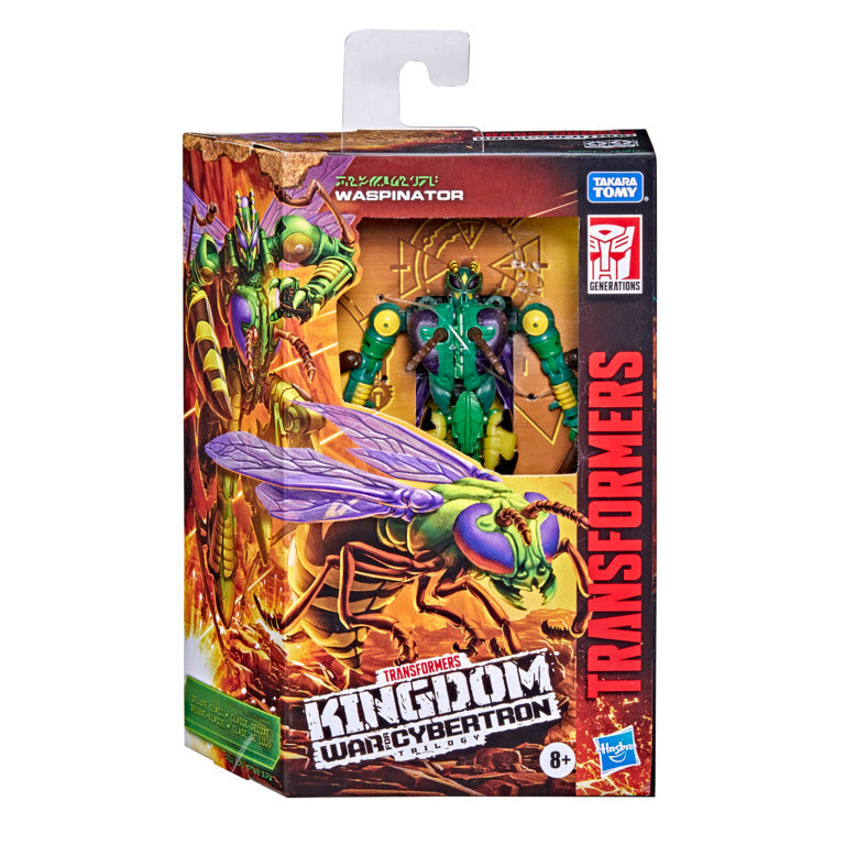 Transformers War For Cybertron Kingdom Deluxe Class Figure Waspinator