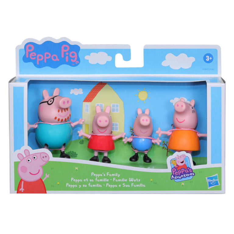 Peppa Pig Family Figure 4 Pack Peppa's Family