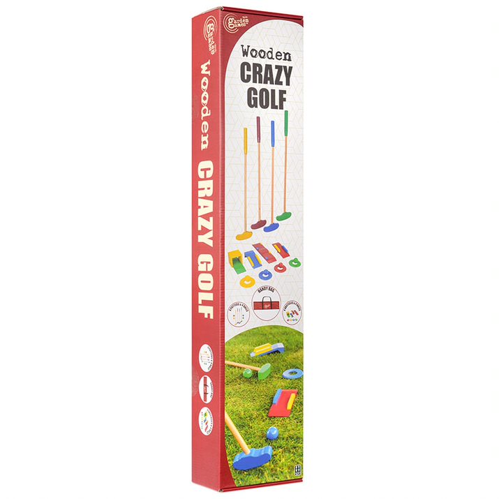 Garden Games Wooden Crazy Golf