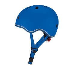 Globber Kids Helmet With Flashing Led Light - Navy Blue XS-S