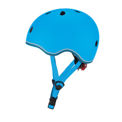 Globber Toddler Helmet With Flashing Led Light - Light Blue XS-S