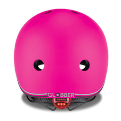 Globber Kids Helmet With Flashing LED Lights - Deep Pink XS-S (51-55cm)