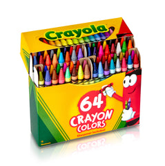 Crayola Crayons With Sharpener 64 Pack