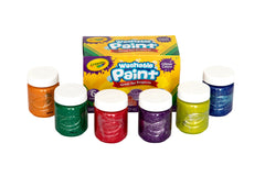 Crayola Washable Paint Glitter 6 Pack