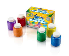 Crayola Washable Paint Metallic 6 Pack