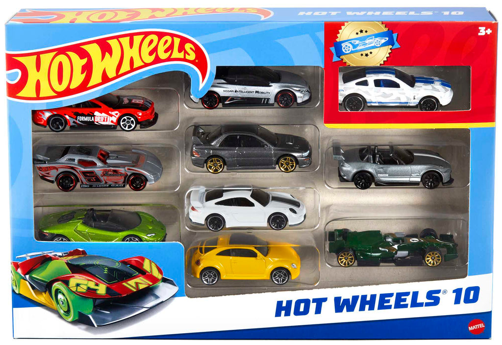 Hot Wheels 10 Car Pack Assorted Styles