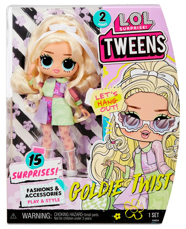 L.O.L. SURPRISE TWEENS FASHION DOLL S2 - GOLDIE TWIST