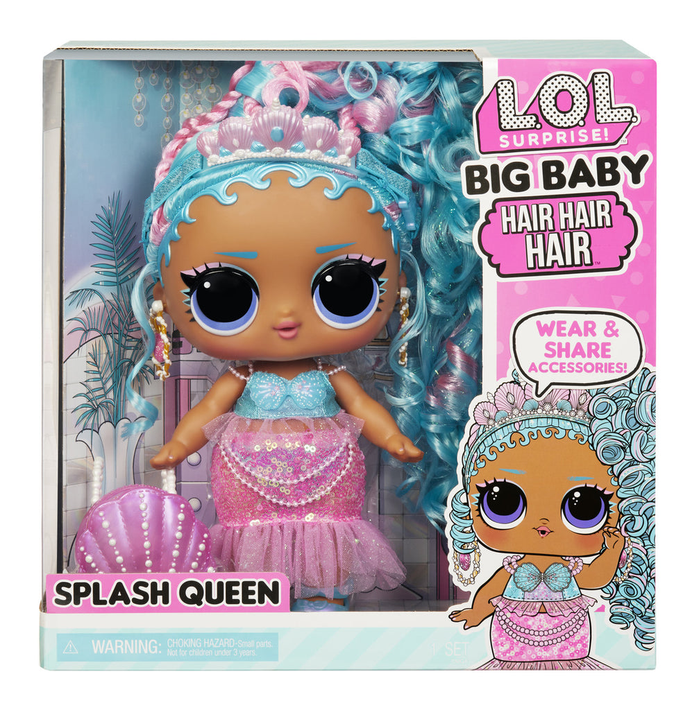 L.O.L. Surprise Big Baby Hair Hair Hair Splash Queen