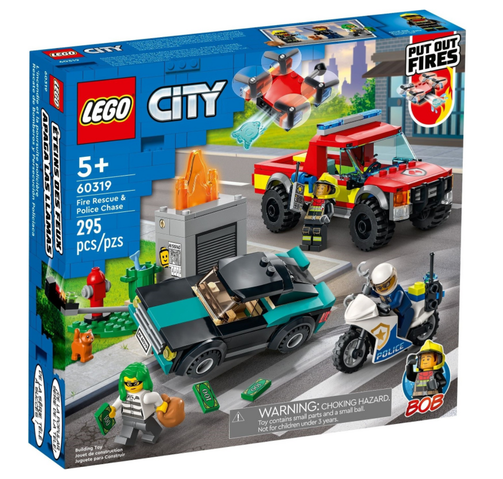 LEGO 60319 City Fire Rescue & Police Chase