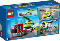 LEGO 60343 City Rescue Helicopter Transport