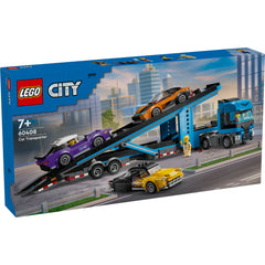 LEGO 60408 City Car Transporter Truck With Sports Cars