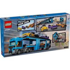 LEGO 60408 City Car Transporter Truck With Sports Cars