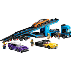 LEGO 60408 City Car Transporter Truck With Sports Cars