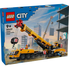 LEGO 60409 City Yellow Mobile Construction Crane