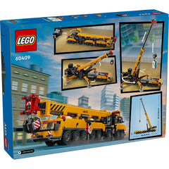 LEGO 60409 City Yellow Mobile Construction Crane