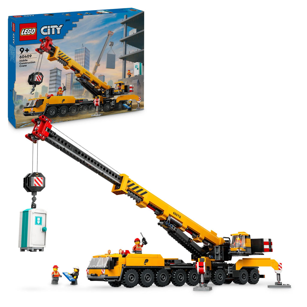 LEGO 60409 City Yellow Mobile Construction Crane