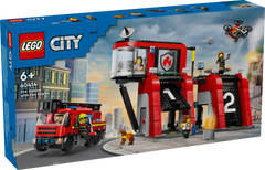 LEGO 60414 City Fire Station With Fire Truck