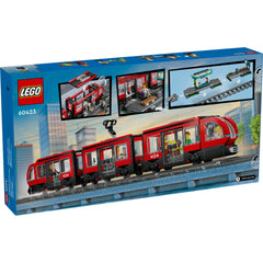 LEGO 60423 City Downtown Streetcar And Station