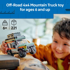 LEGO 60447 City Off-Road 4x4 Mountain Truck