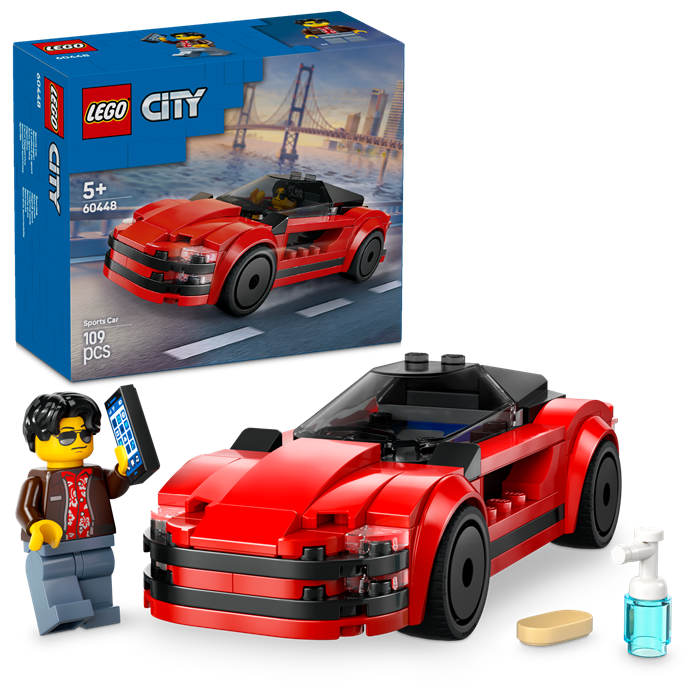 LEGO 60448 City Red Sports Car