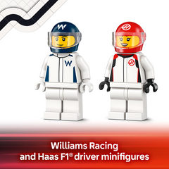 LEGO 60464 City F1 Williams Racing & Haas F1 Race Cars