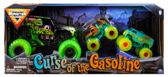 Monster Jam Curse Of The Gasoline 3 Pack