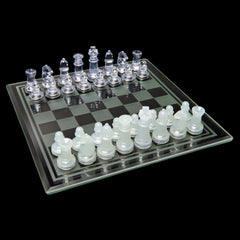 Cardinal Classics Chess & Checkers With Glass Board