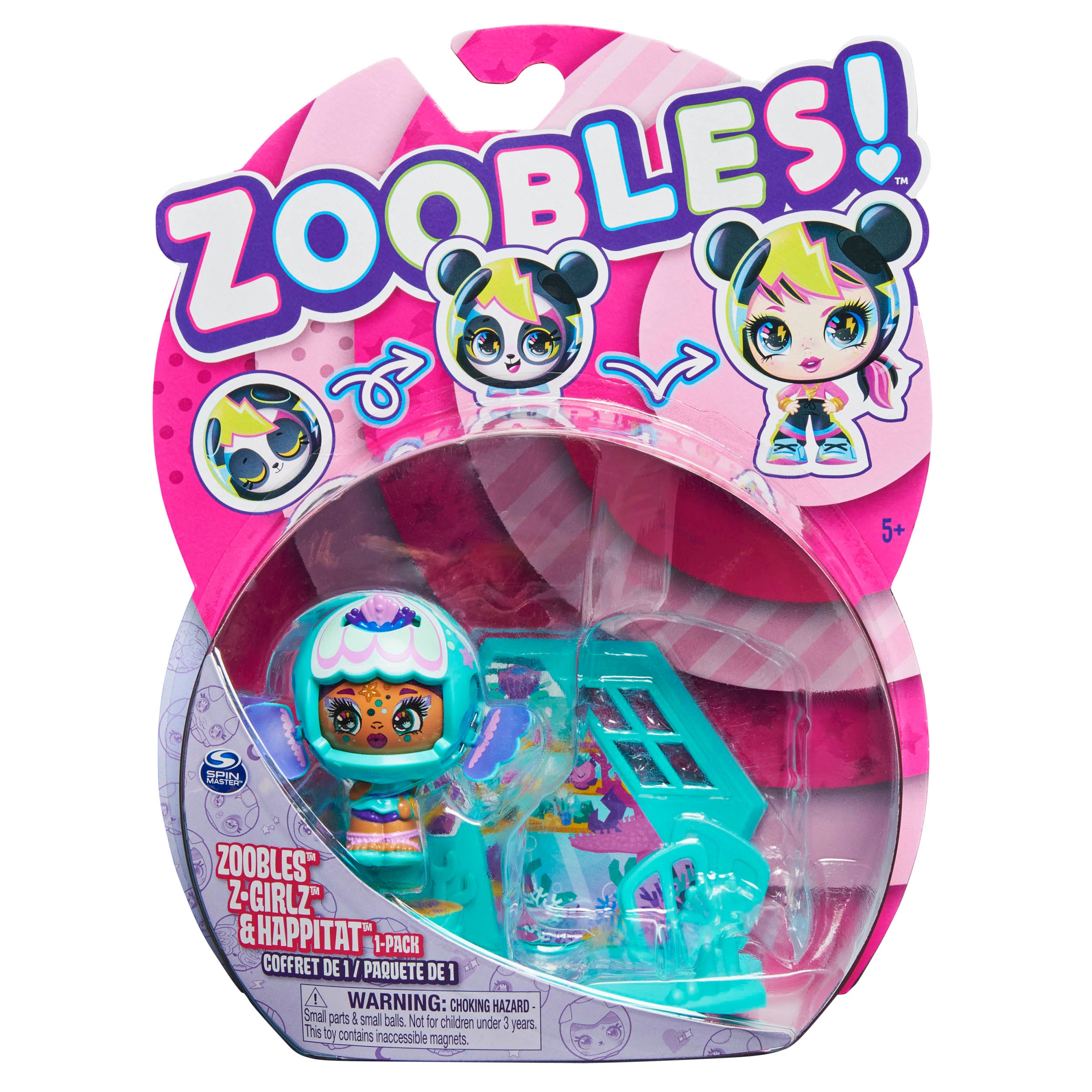 Zoobles Girl Happitat 1 Pack Mermarina