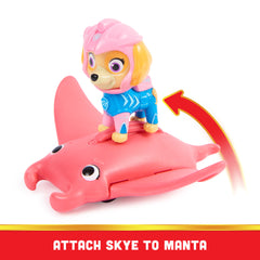 Paw Patrol Aqua Pups - Skye And Manta Ray