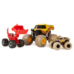 Monster Jam 1:24 & 1:64 3 Pack Shake N Quake