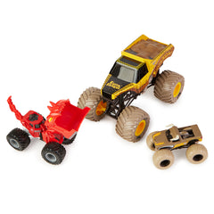 Monster Jam 1:24 & 1:64 3 Pack Shake N Quake