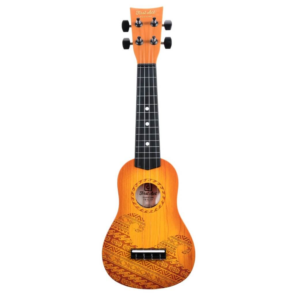 First Act Musician Ukulele Woodgrain With Pacific Graphics