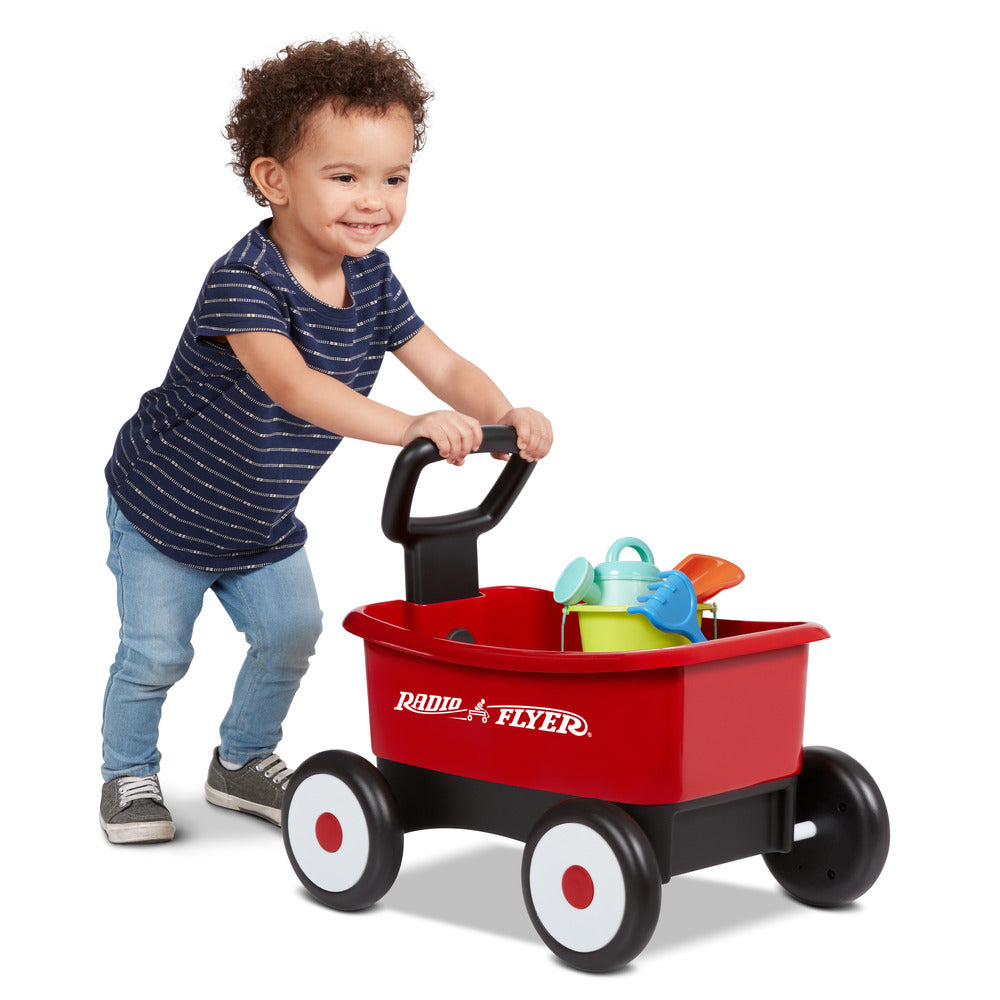 Radio Flyer My 1st 2-In-1 Wagon With Garden Tools