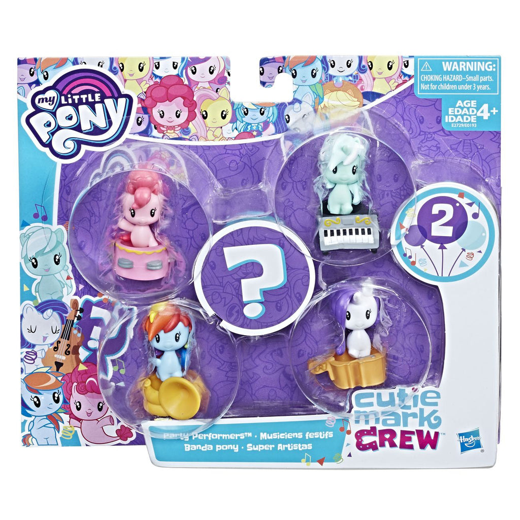 My Little Pony Cutie Mark Crew Party Performers