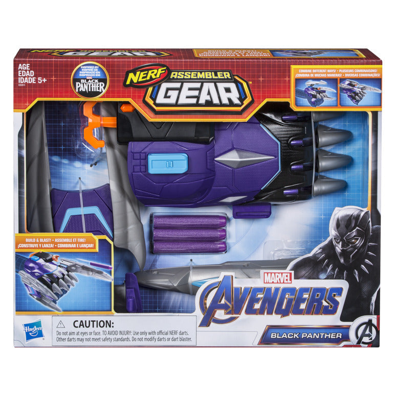 NERF Assembler Gear Avengers Black Panther