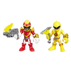 Power Rangers Figure 2 Pack Red And Yellow Ranger