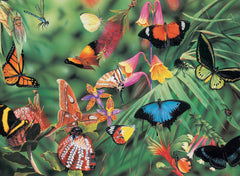 Blue Opal Wild Australia Butterflies & Beetles 100 Piece