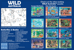 Blue Opal Wild Australia Butterflies & Beetles 100 Piece