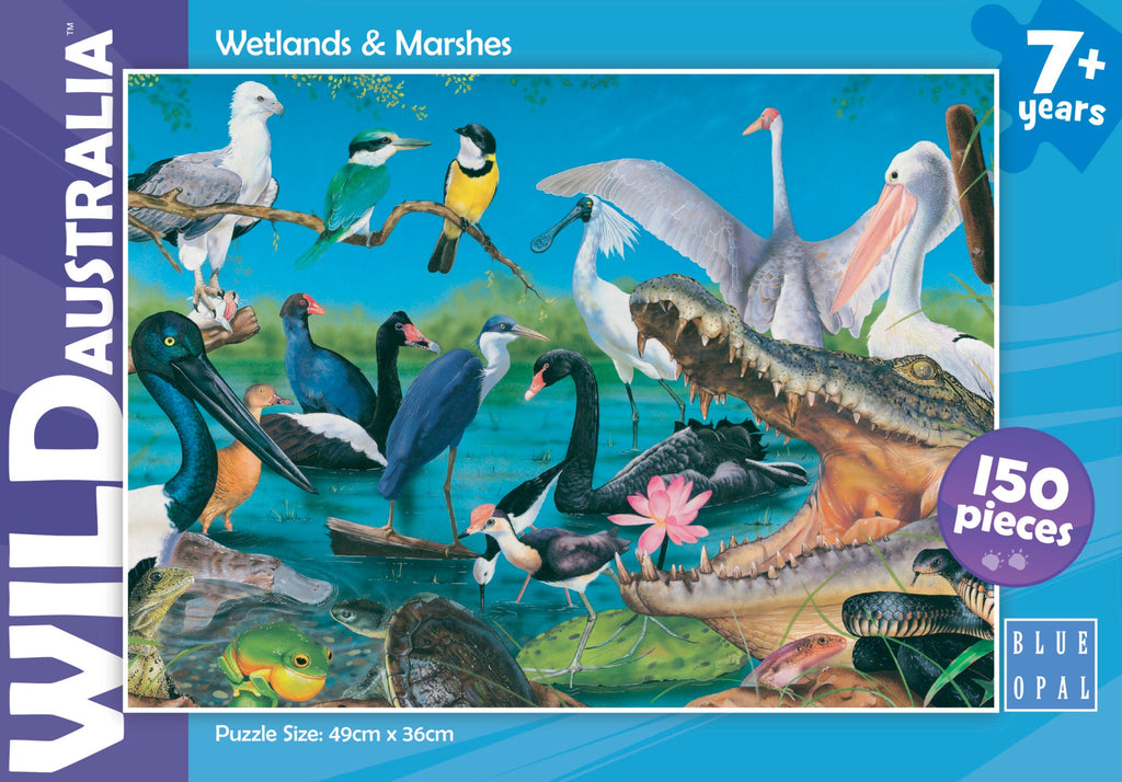 Blue Opal Wild Aust Wetlands & Marshes 150 Piece