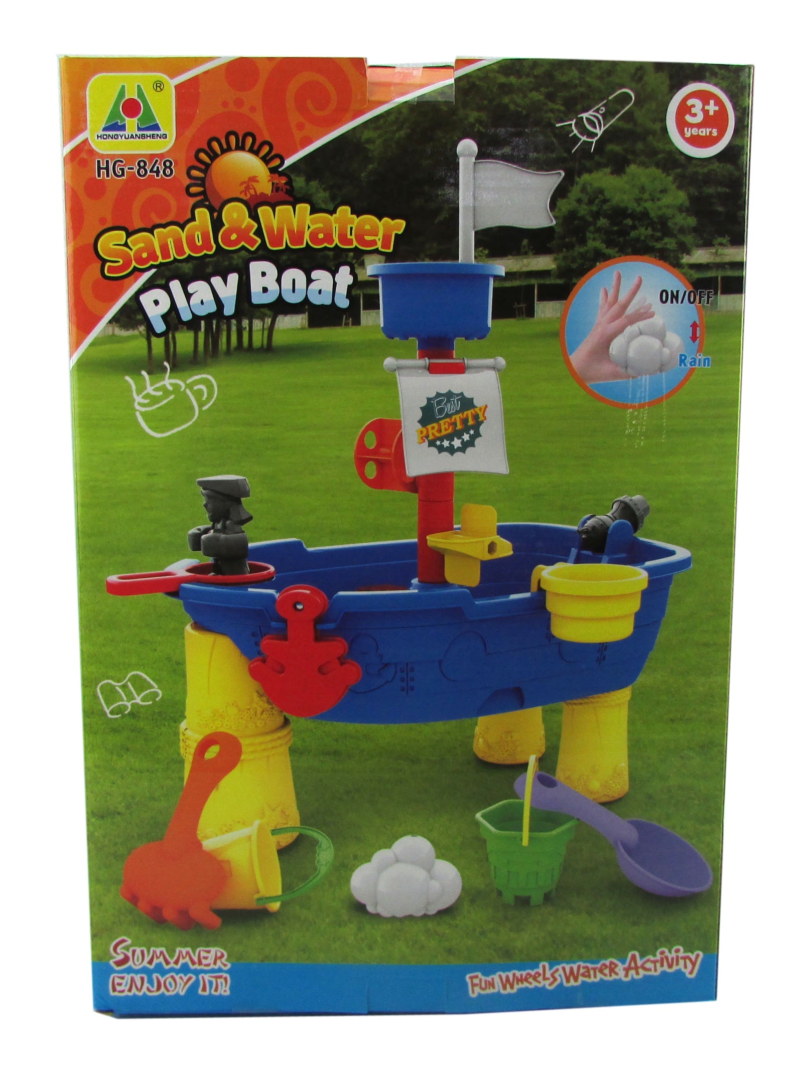 Sand Water Play Boat Table Toyworld Australia