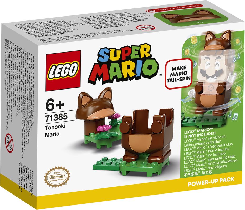 LEGO 71385 Super Mario Tanooki Mario Power-Up Pack